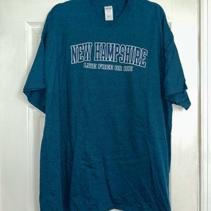 New Hampshire tshirt size 2xl